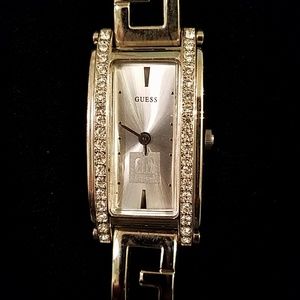 Guess Watch - Guess Silvertone Bracelet